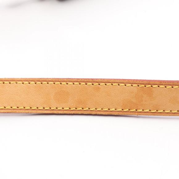 LOUIS VUITTON Authentic Brown Monogram Leather Shoulder Bag - Picture 9 of 10